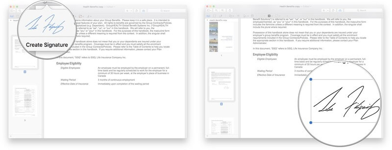 Come ritagliare una firma dell'immagine