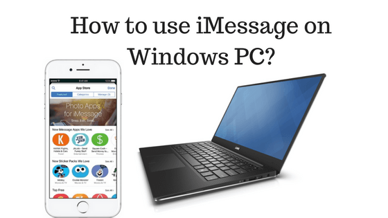 come usare imessage su windows