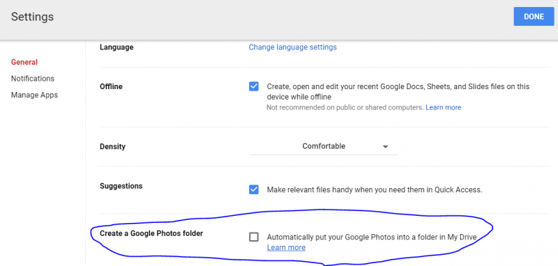 Recupera foto dall'account Google su PC Windows