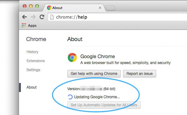 Perché Chrome Download è bloccato su 100