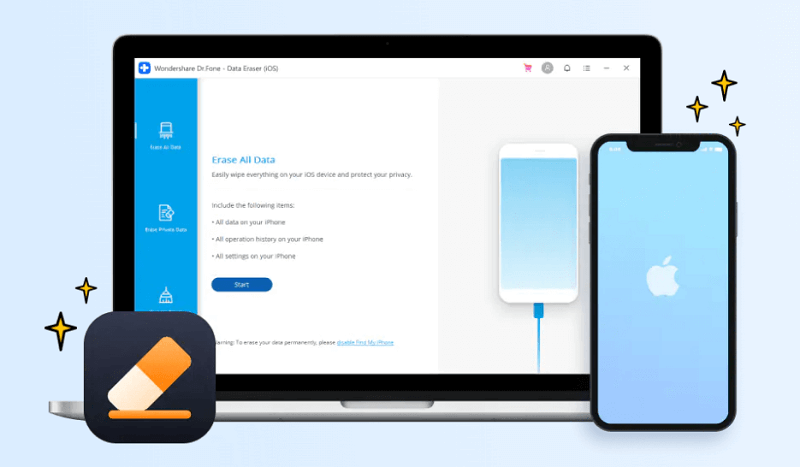 Dr. Fone Data Eraser