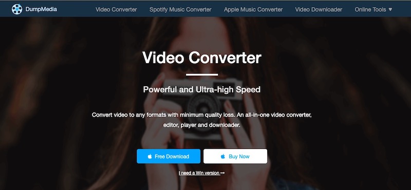 Converti MP3 in M4R con DumpMedia Video Converter