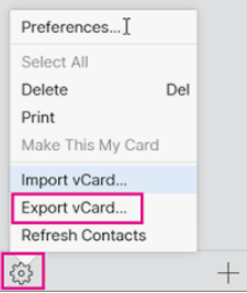 Usa iCloud per esportare i contatti dell'iPhone in CSV