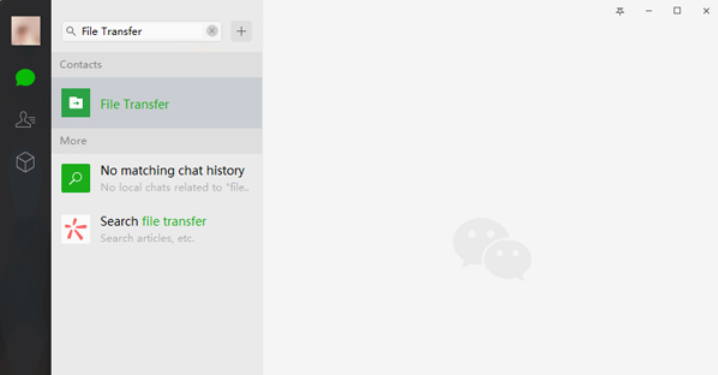 Tramite WeChat File Transfer