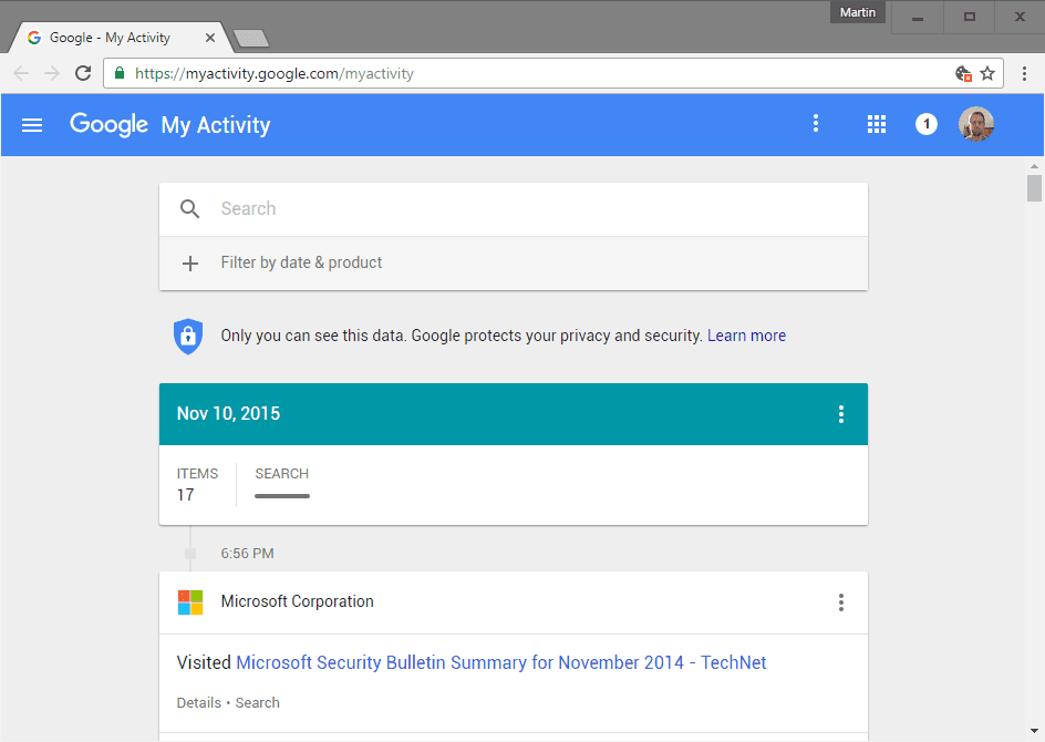 Google My Activity Il metodo migliore per il recupero della cronologia del browser