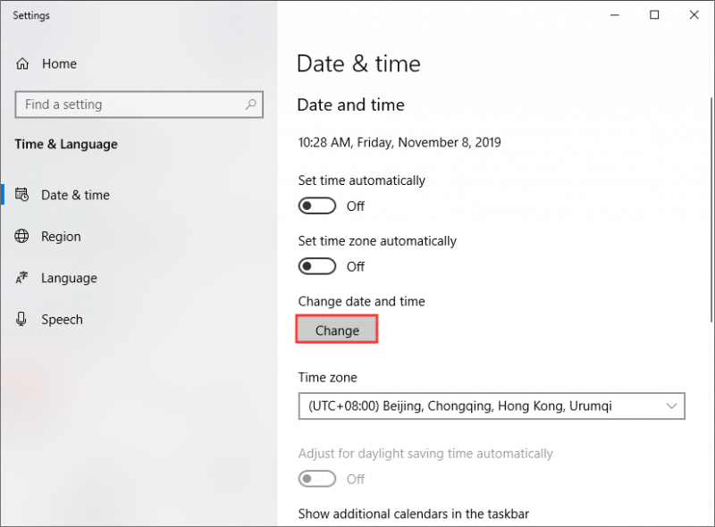 Come modificare l'ora sul computer Windows 10 tramite Impostazioni