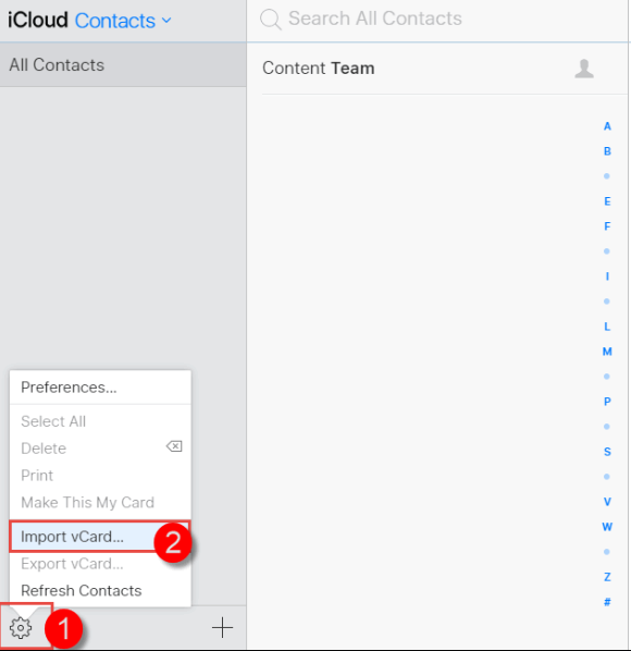 Trasferisci i contatti da Huawei a iPhone utilizzando un account iCloud