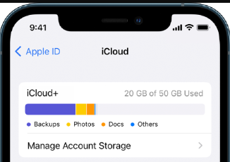 Gestisci lo spazio di archiviazione di iCloud per risolvere il backup di WhatsApp è bloccato allo 0%