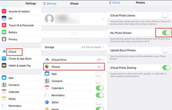 Estrai foto da iPhone tramite iCloud