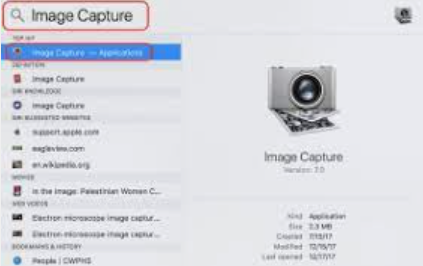 Importa video da iPhone a Mac tramite Image Capture