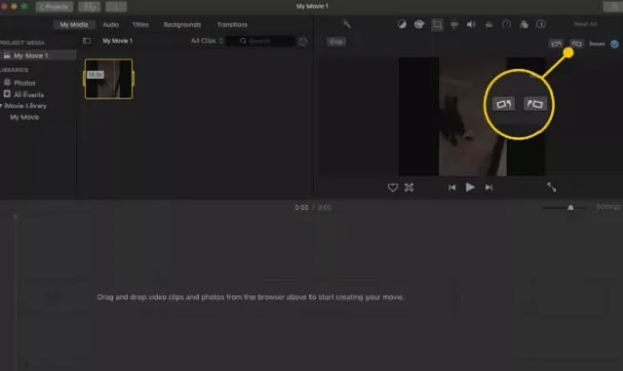 Come ruotare un video in iMovie su Mac