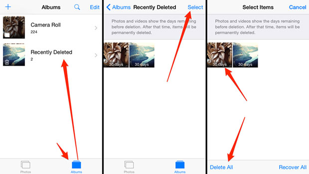 Come puoi eliminare le foto da iPhone dopo l'importazione