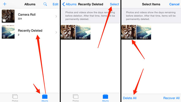 Come eliminare definitivamente le foto da iPhone