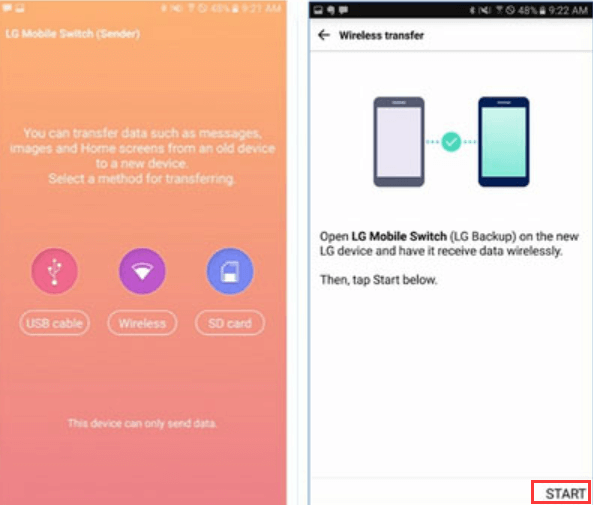 Il modo migliore per trasferire dati da iPhone a LG utilizzando LG Mobile Switch