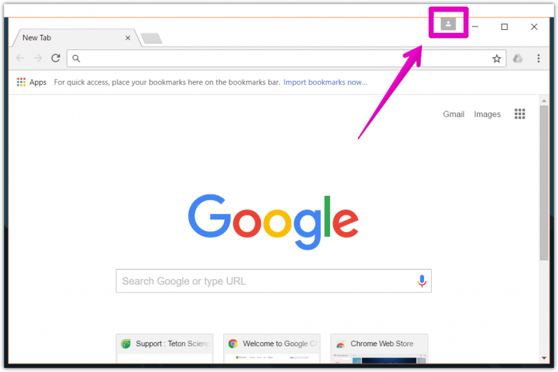 Accedi di nuovo all'account Chrome