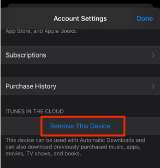 Cancellazione dell'ID Apple dal tuo iPhone tramite le impostazioni