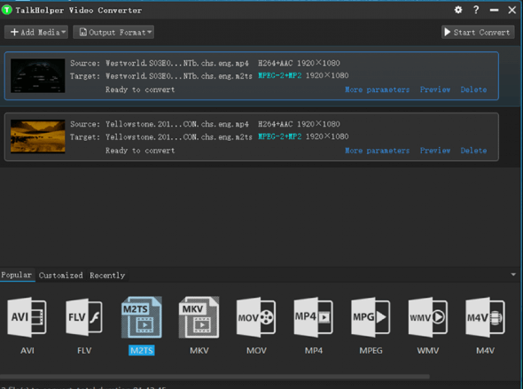 Convertitore video TalkHelper