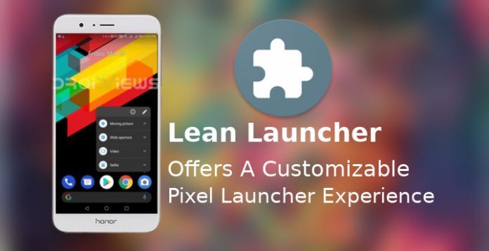 Miglior Lean Launcher Android Launcher