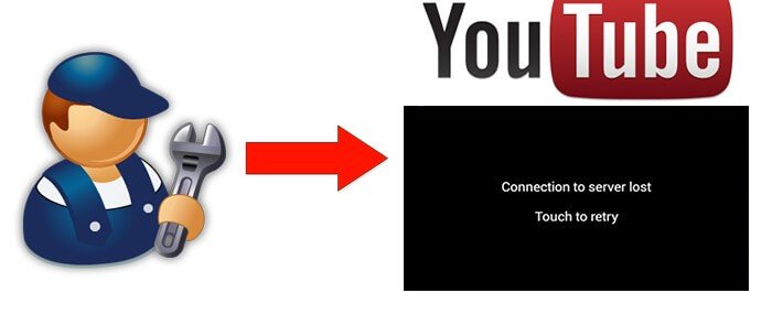 Connessione YouTube al server persa