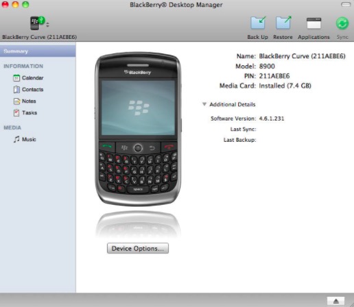 Come utilizzare il software desktop Blackberry per trasferire i contatti