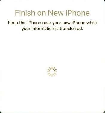 Trasferisci app da iPhone a iPhone tramite Quick Start
