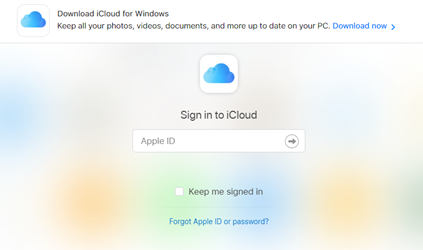 Trasferisci dati usando iCloud