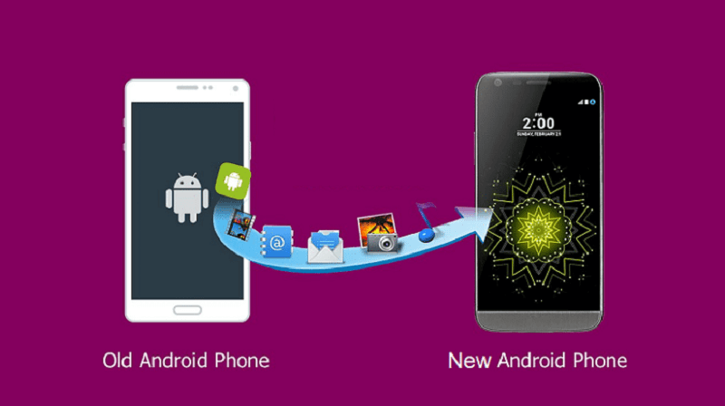 Trasferimento mobile da Android ad Android 2