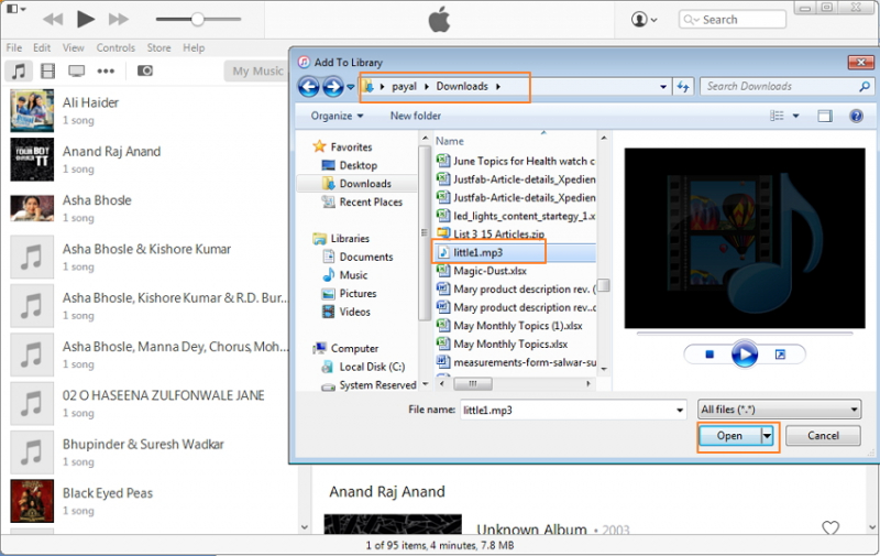 Utilizzo di iTunes per trasferire audiolibri da un iPhone all'altro