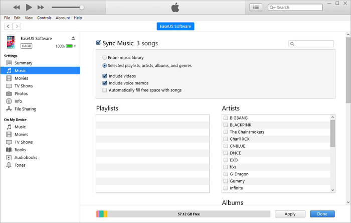 Trasferisci file iPhone su Mac con Condivisione file