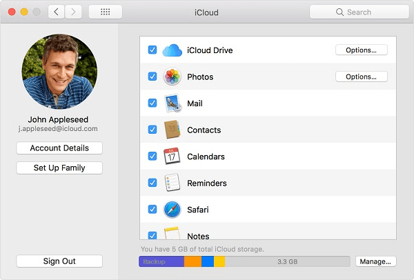 Trasferisci iPhone su Mac con iCloud Drive