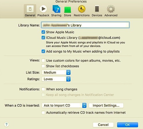 Trasferisci musica da iPod a Mac tramite iCloud Music Library