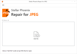 Stellar Phoenix degli strumenti di riparazione JPEG