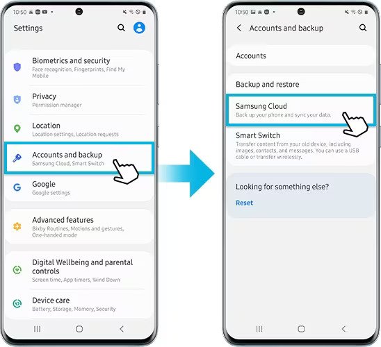 Recupera le foto cancellate sui dispositivi Samsung controllando Samsung Cloud