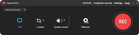 ApowerREC per Windows