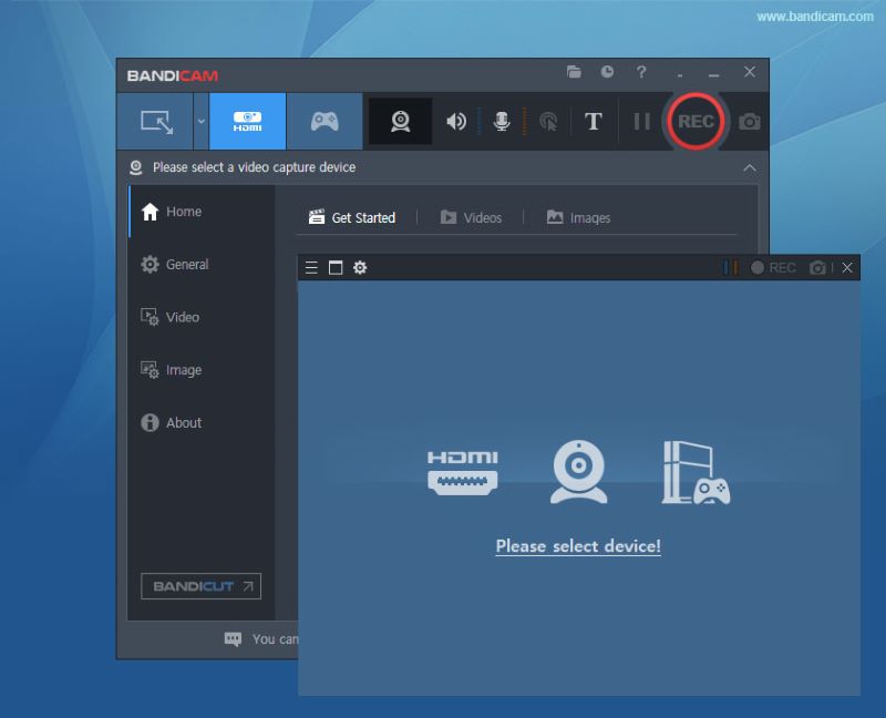 Applicazione di registrazione Zoom Bandicam