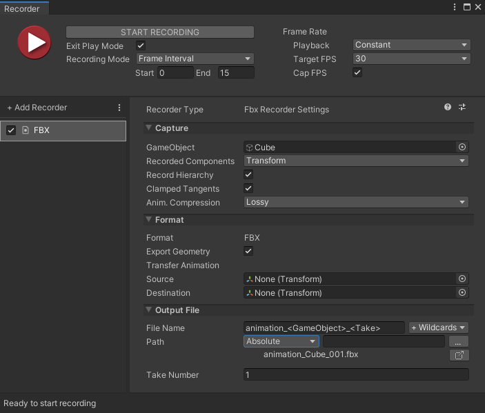 Registratore di giochi FBX per PC di fascia bassa