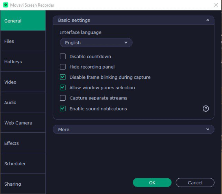 Registratore di streaming live - Movavi