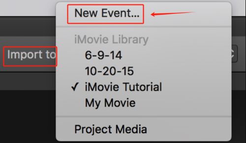 Registra verticale su Mac tramite iMovie