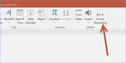 Registrazione dello schermo su ThinkPad tramite PowerPoint