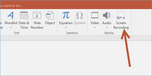 Come registrare lo schermo su Windows 10 tramite PowerPoint