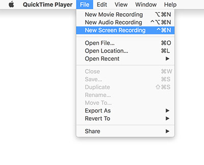 Registra ESPN tramite QuickTime su Mac