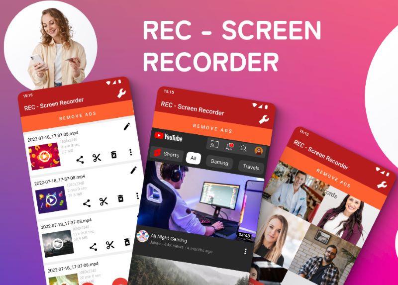 Come eseguire la registrazione dello schermo solo sui fan su Android