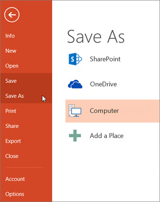 Salva la registrazione PPT come video su Windows