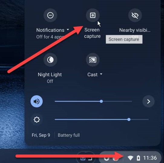 Come registrare lo schermo sul Chromebook tramite Screen Capture