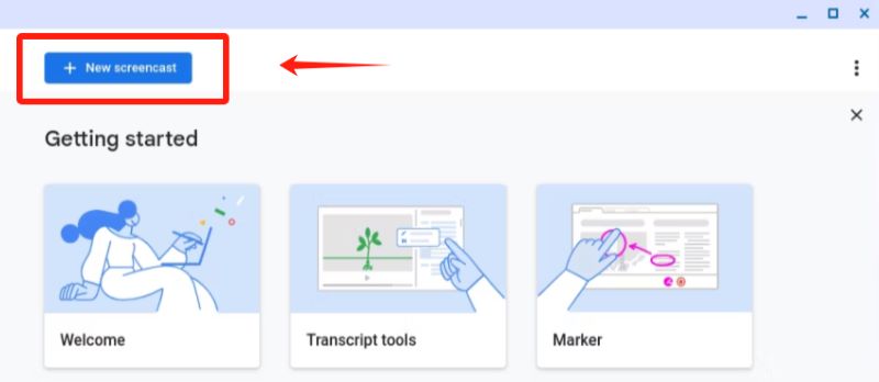 Come registrare lo schermo sul Chromebook con Screencast