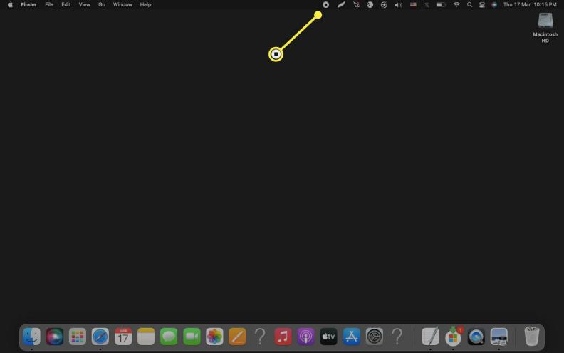 Registra un Google Meet su un Mac