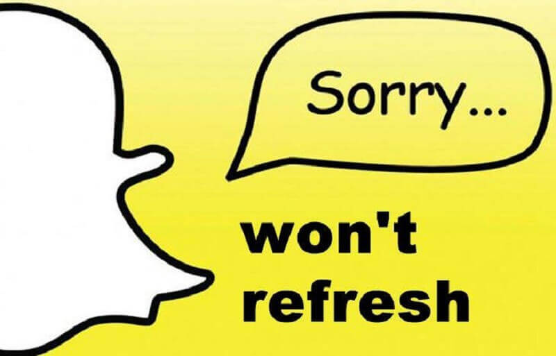 Elencare i motivi comuni per cui Snapchat non può essere aggiornato