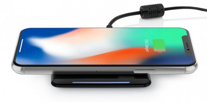 caricabatterie wireless iphone