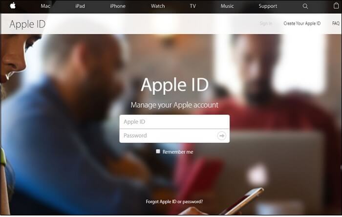 Ingresso-apple-id-Password