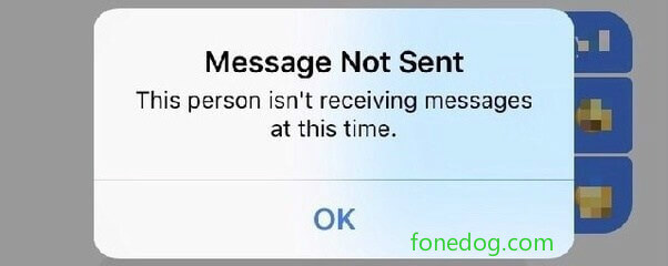 Messaggio Iphone non inviato